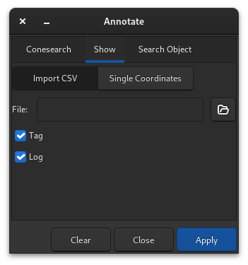 Show UI