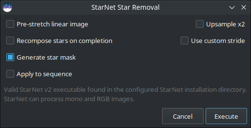 starnet dialog