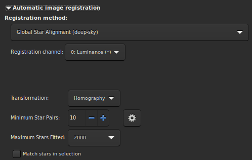 Global registration